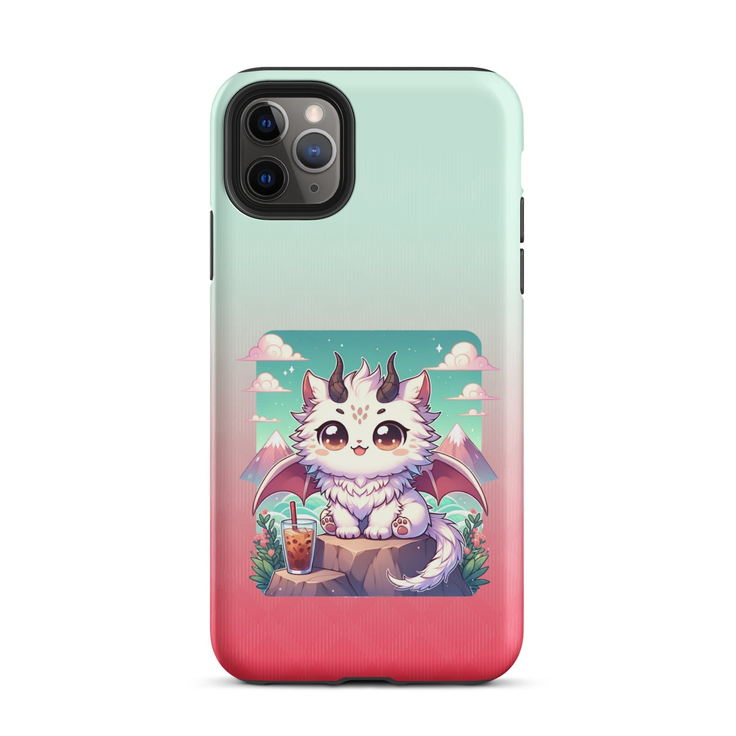 Tough Case for iPhone® | Cat Dragon