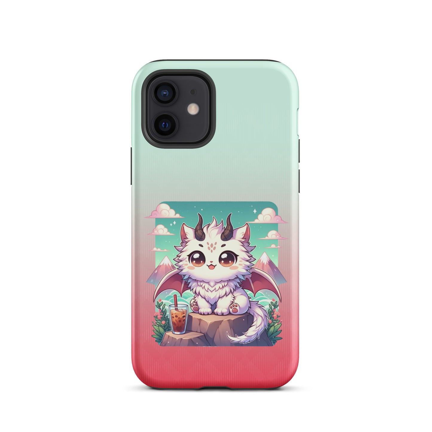 Tough Case for iPhone® | Cat Dragon