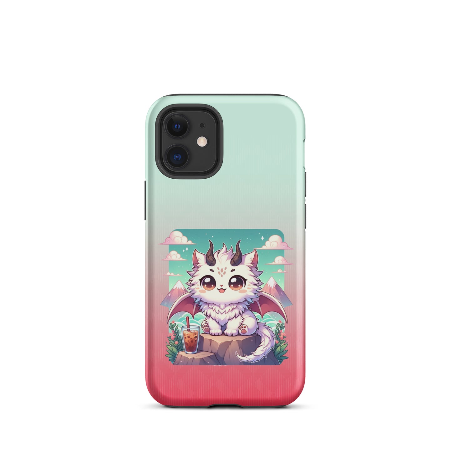 Tough Case for iPhone® | Cat Dragon