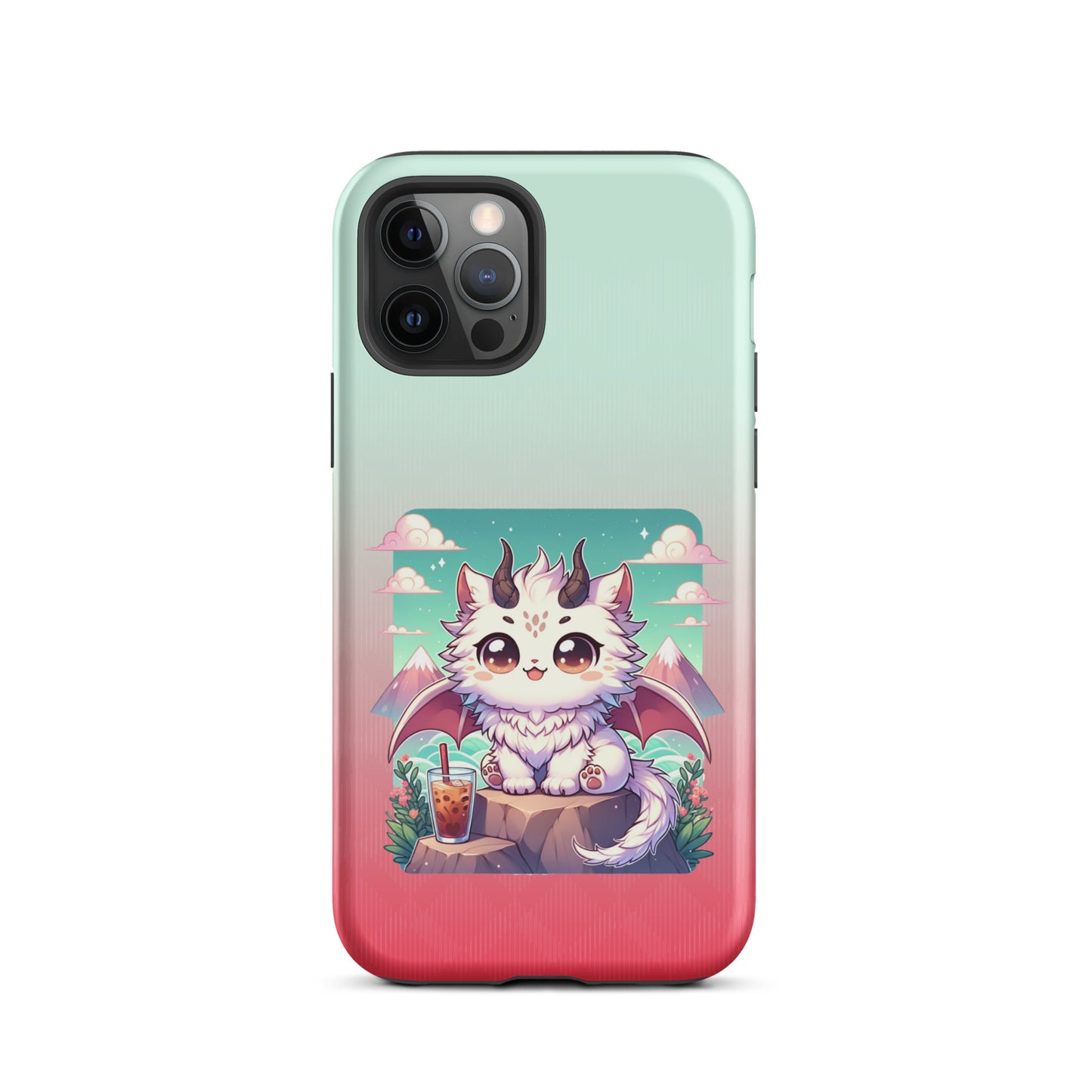 Tough Case for iPhone® | Cat Dragon