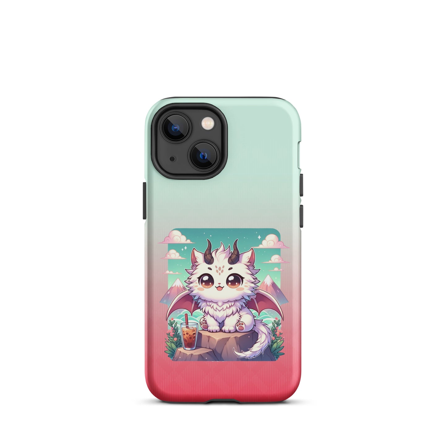 Tough Case for iPhone® | Cat Dragon