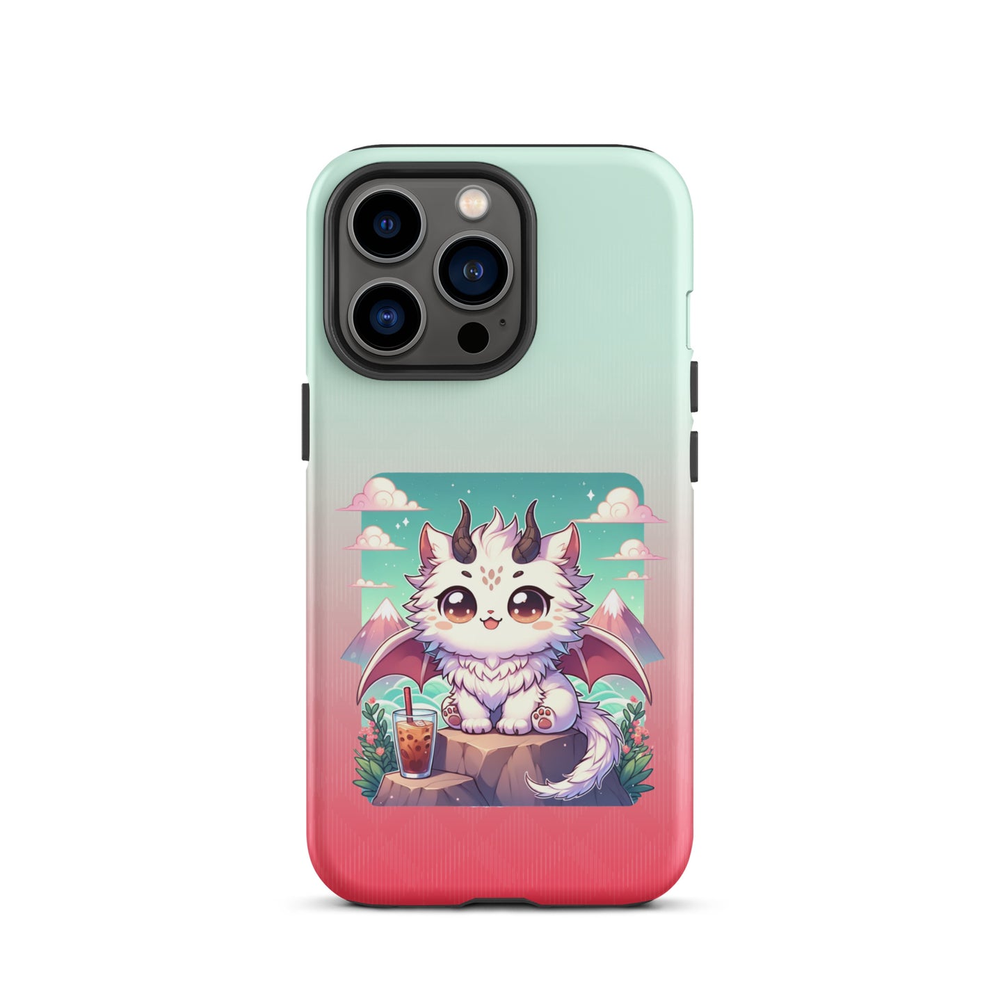 Tough Case for iPhone® | Cat Dragon