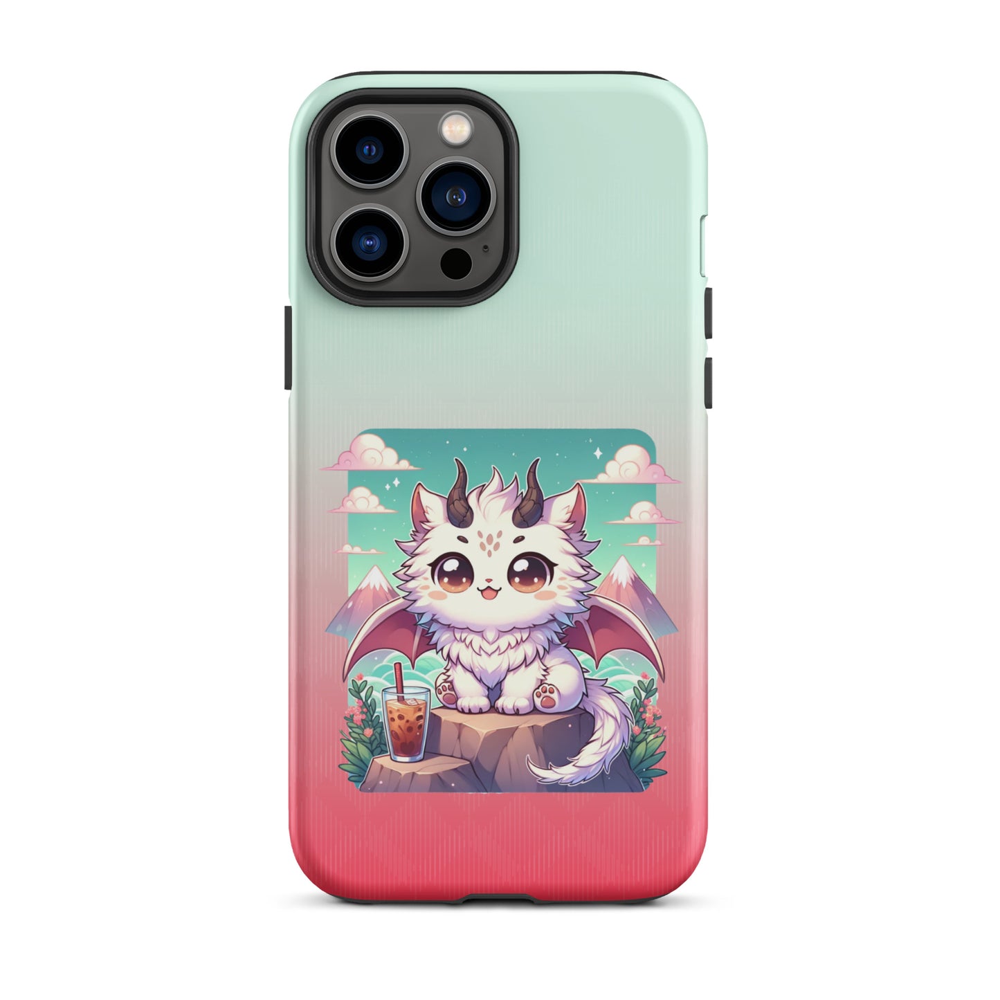 Tough Case for iPhone® | Cat Dragon