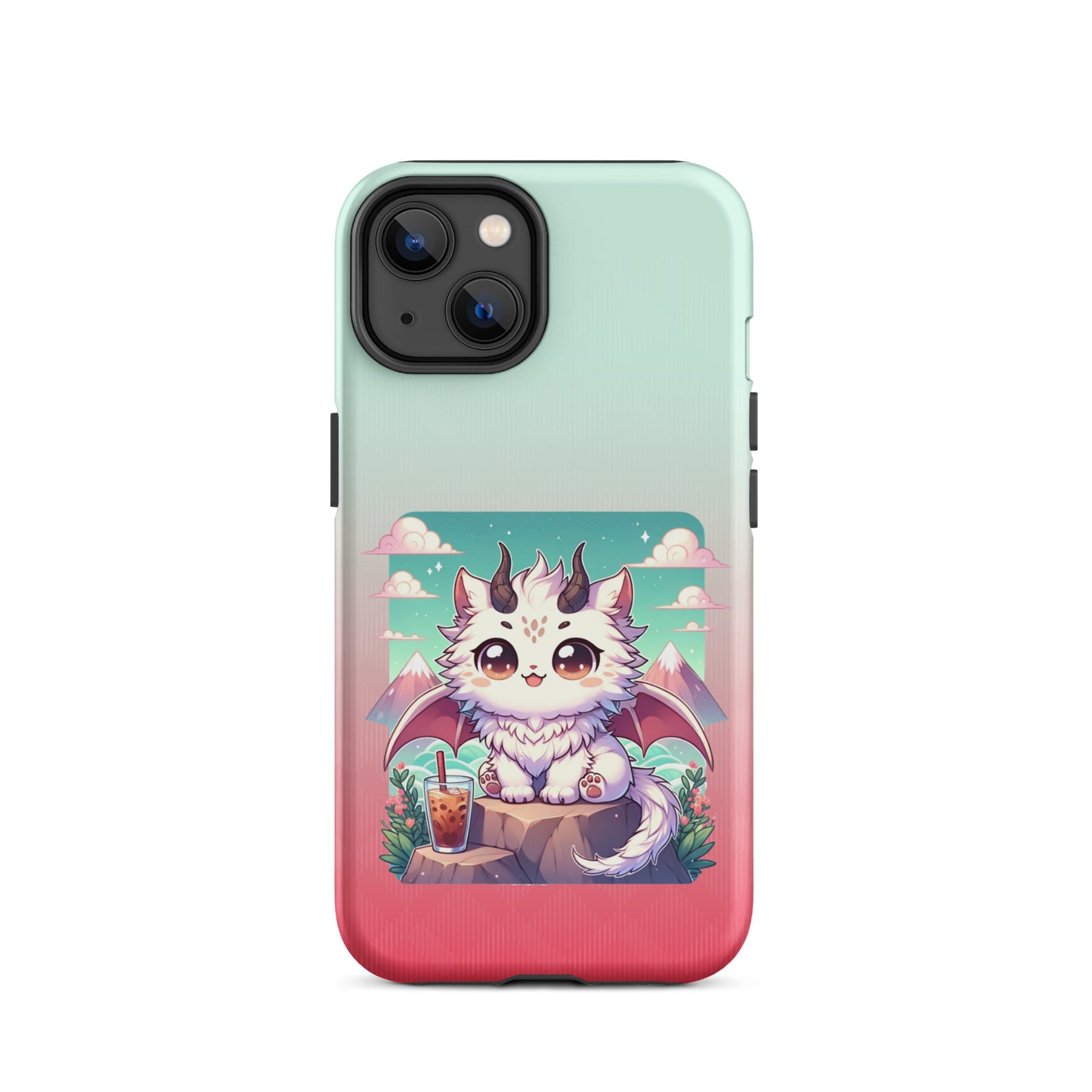 Tough Case for iPhone® | Cat Dragon