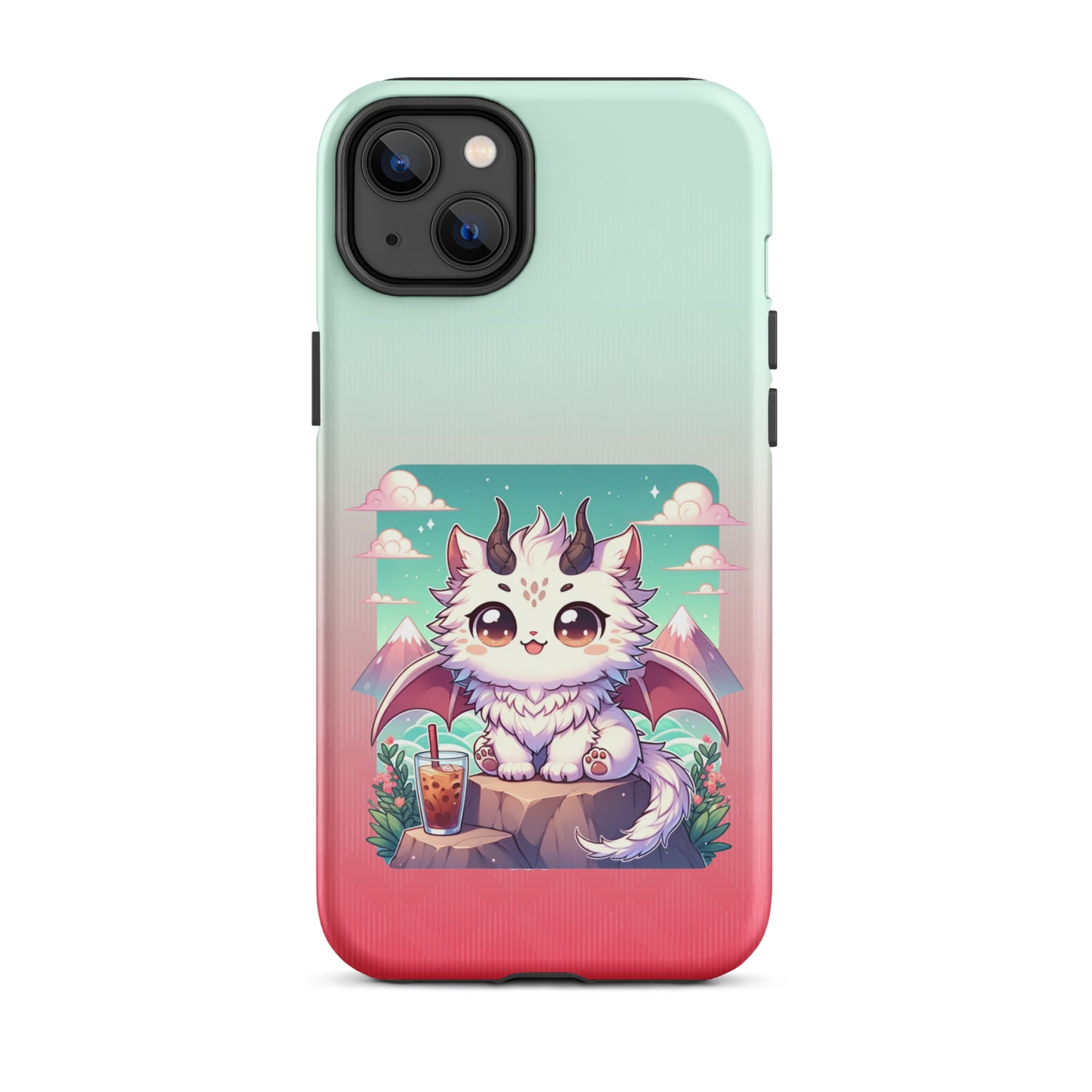 Tough Case for iPhone® | Cat Dragon