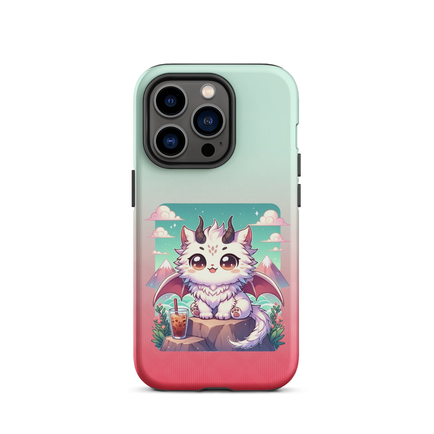 Tough Case for iPhone® | Cat Dragon