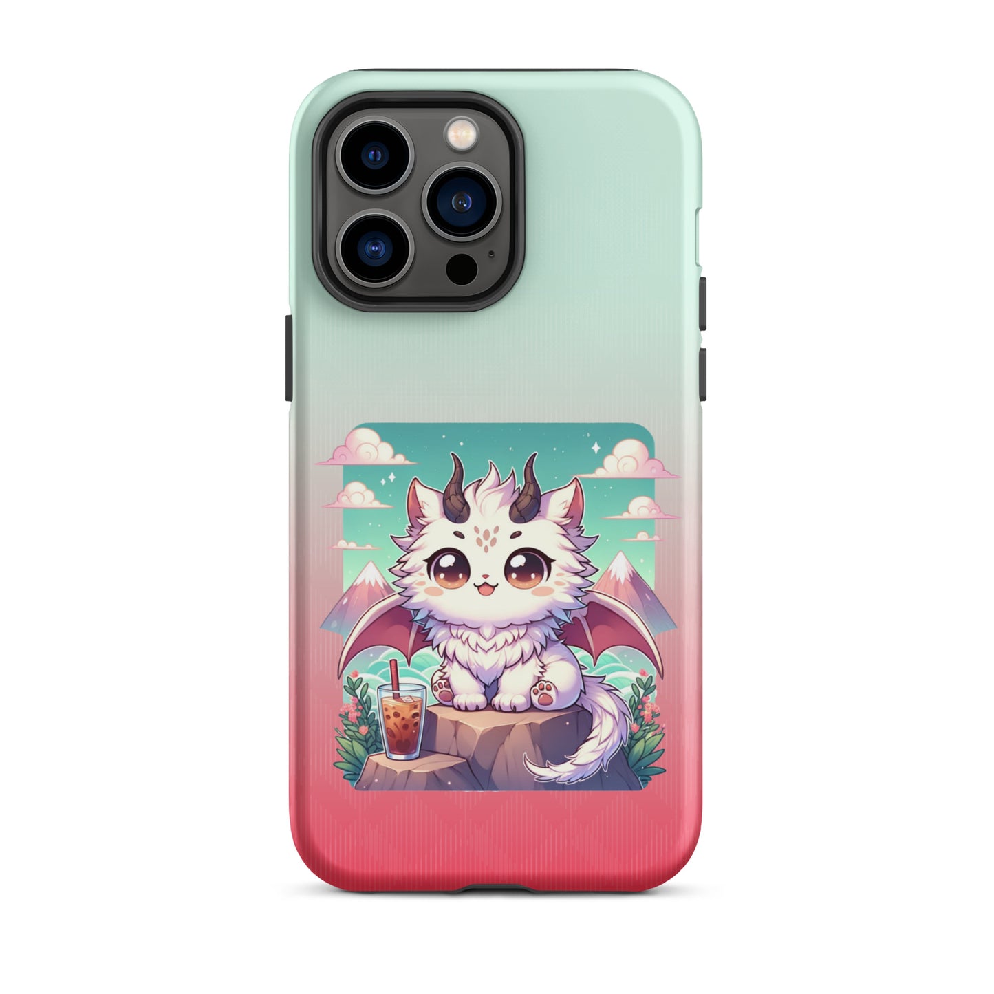 Tough Case for iPhone® | Cat Dragon