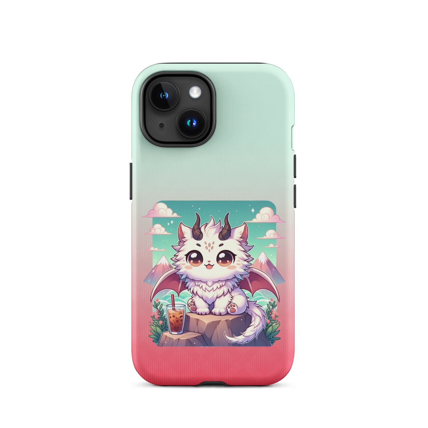 Tough Case for iPhone® | Cat Dragon