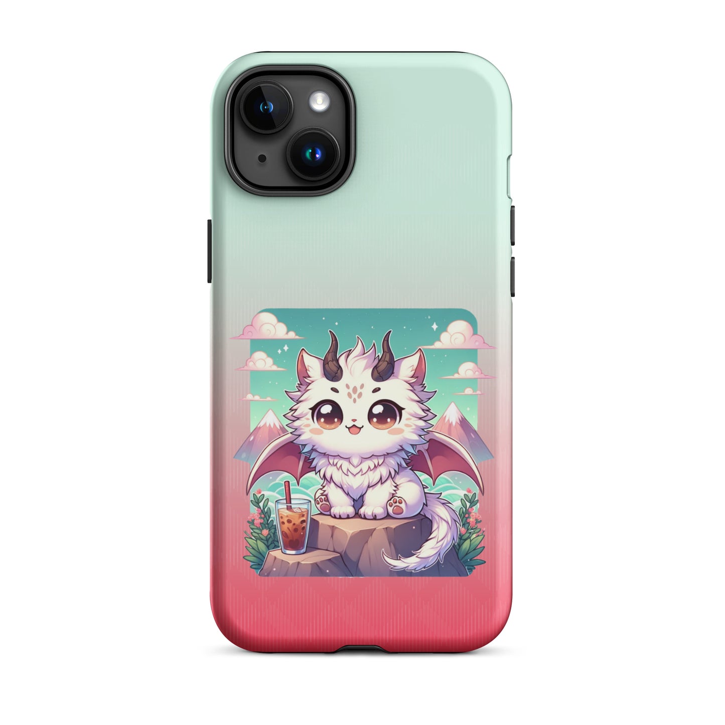 Tough Case for iPhone® | Cat Dragon